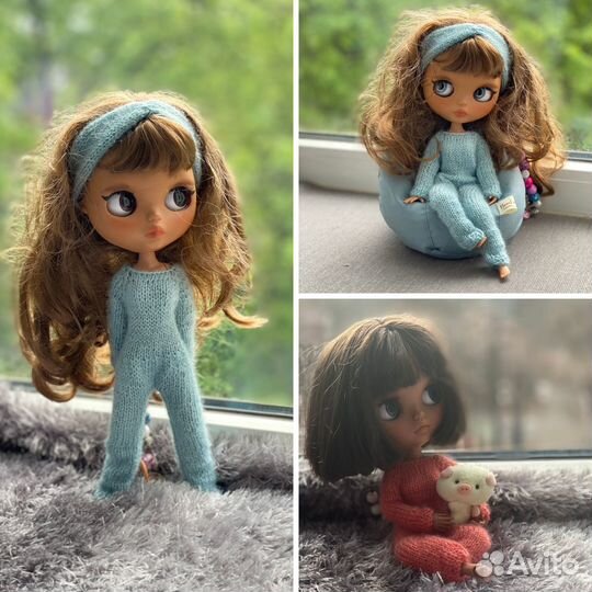 Мастер Класс по вязанию одежды для Блайз