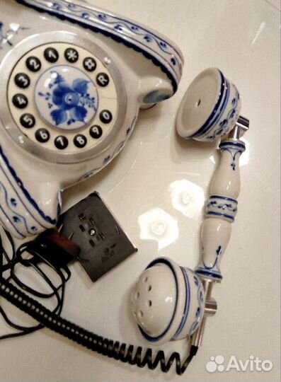 Телефон Гжель стационарный