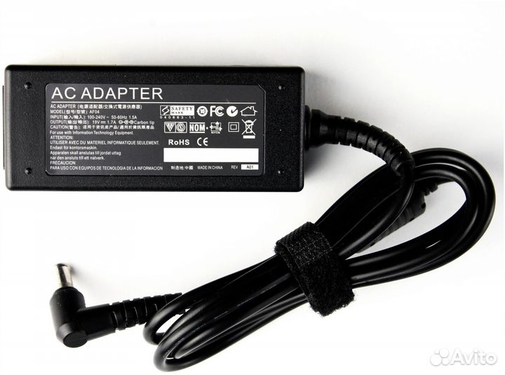 Блок питания для ноутбука LG 19V 1.7A