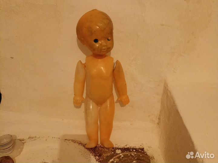 Советскаяибольшая кукла, 52 см