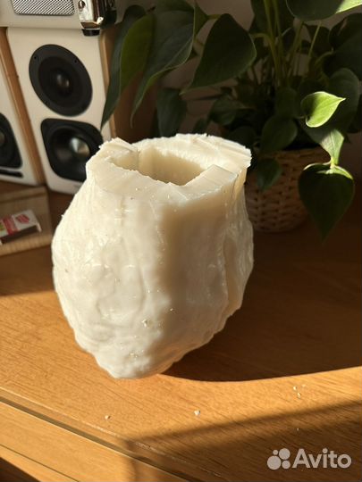 Силиконовая форма свеча девушка