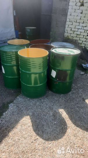 Бочка металлическая бу 200л нал/безнал