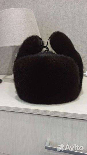 Норковая шапка мужская
