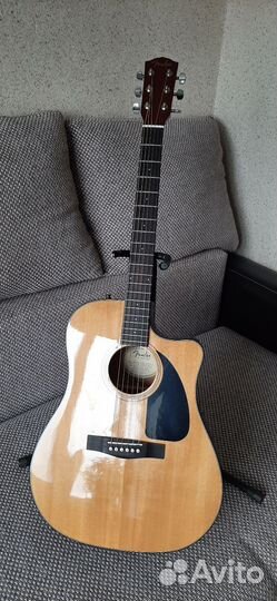 Гитара Fender cd-60 SCE (электроакустика)
