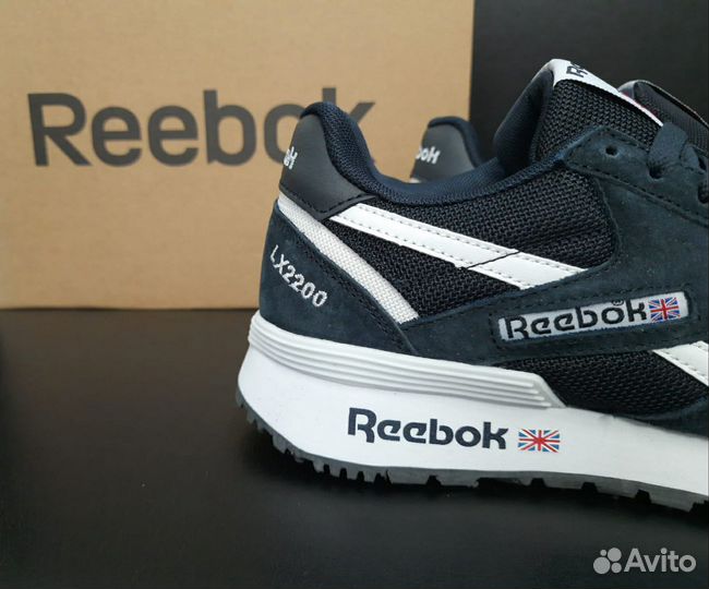 Кроссовки Reebok синие 40-46 артикул 3180 лето