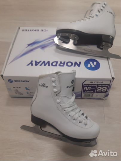 Коньки фигурные детские 29 размер Alice