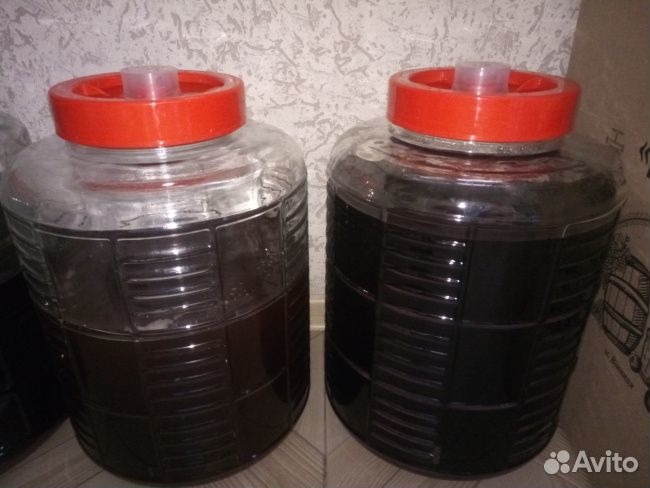 Банка стеклянная с гидрозатвором 20 л