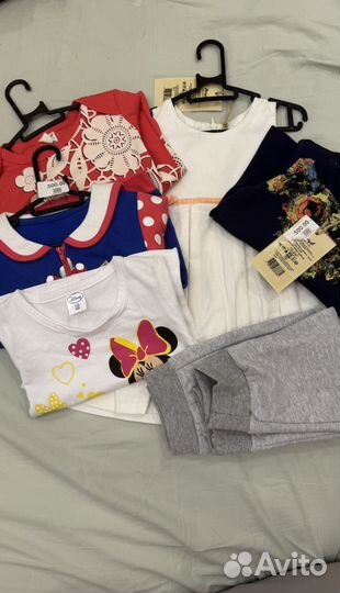 Детские вещи на девочку пакетом 86 92