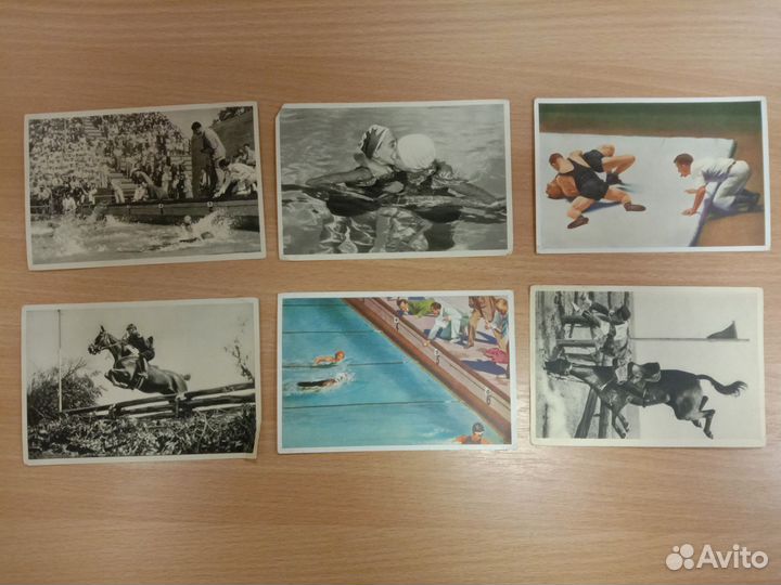 Сигаретные вкладыши (карточки) Олимпиада 1932