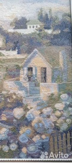 Картина вышитая крестом 