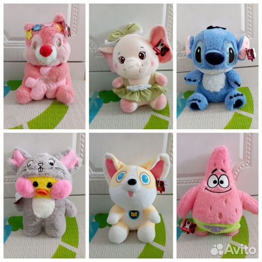 Мягкие игрушки новые