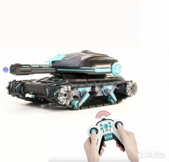 Радиоуправляемый стреляющий танк