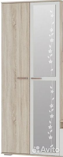 Зеркало с пескоструйным рисунком