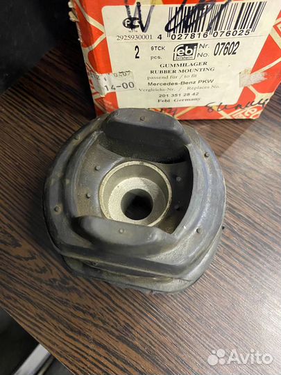 Сайлентблок рычага подвески febi 07602