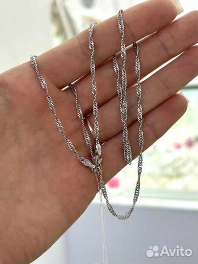 Серебряная цепь сингапур