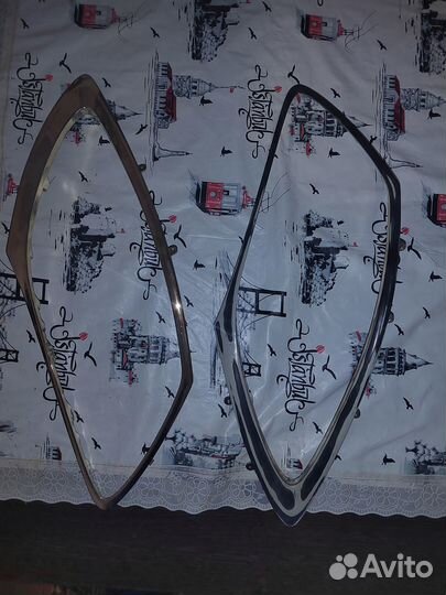 Окантовка фар Lexus gs 300 без омывателя