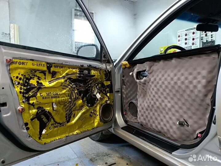 Шумоизоляция дверей по системе комфорт