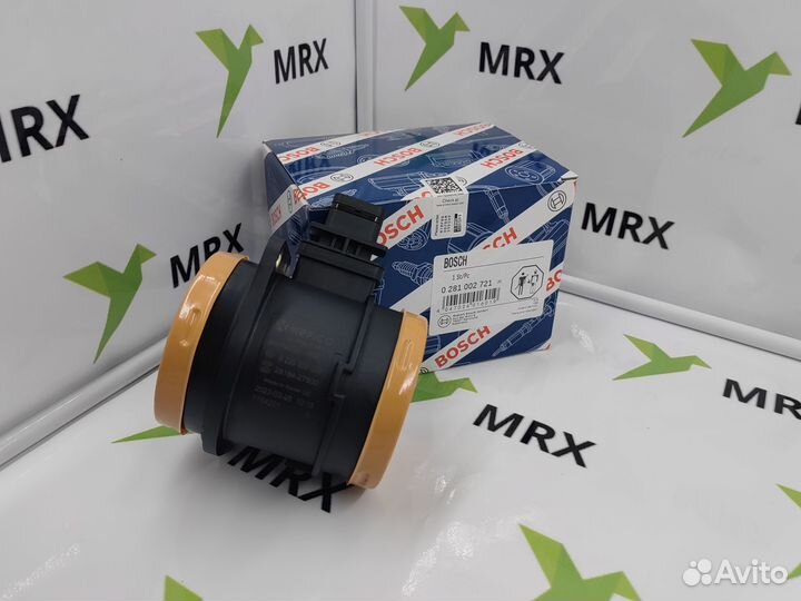 Датчик массового расхода воздуха 0281002721