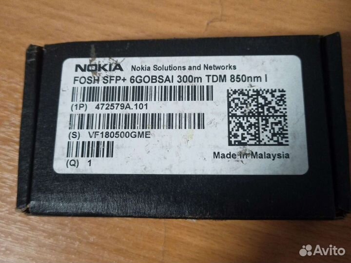 SFP модуль Nokia 6gobsai 300m tdm 850nm i