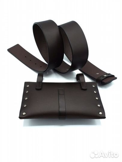 Ремень с поясной сумкой