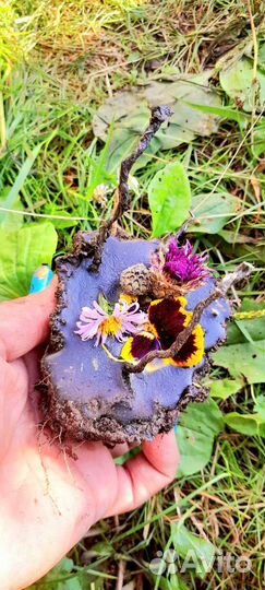 Свеча земляная защита и очищение