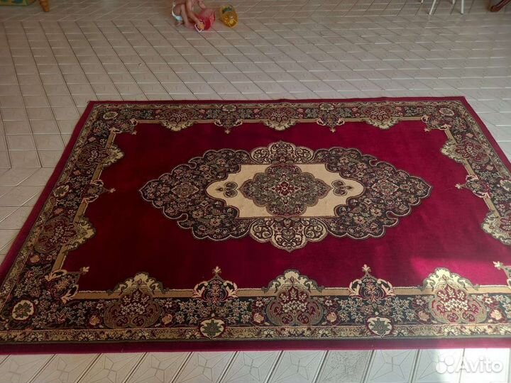 Ковер бу шерстяной