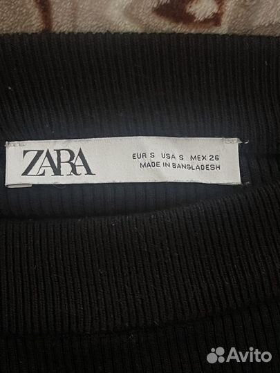 Юбка zara трикотажная S