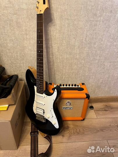 Электрогитара Yamaha Pacifica 012 и Orange Crush 1