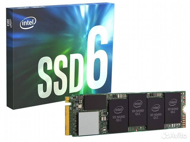 Твердотельный накопитель SSD Intel 660p 512Gb