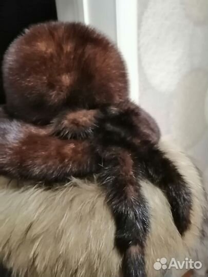 Шляпа из сортовой норки фабричного пошива