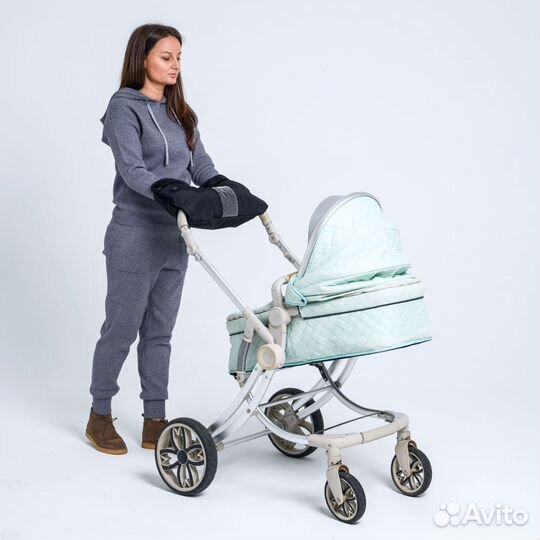 Муфта для коляски с подогревом рук EcoSapiens uMam