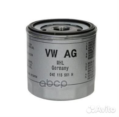Фильтр масляный VAG 1.0-1.4 11- 04E 115 561 H VAG