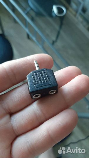 Разветвитель для наушников вход 3.5