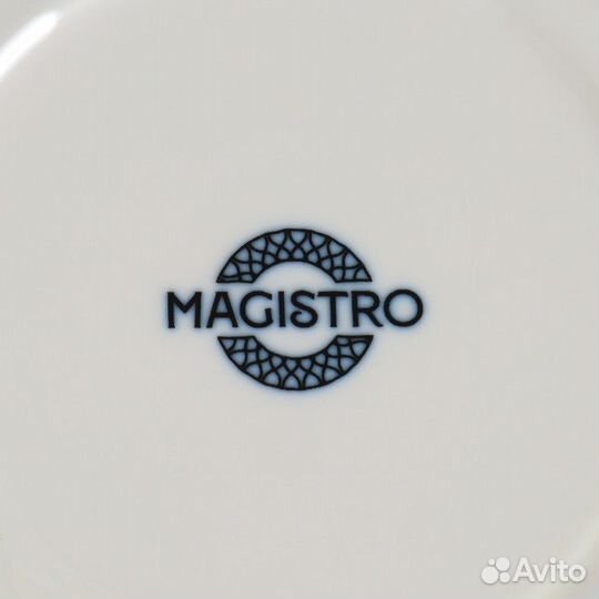 Чайная пара фарфоровая Magistro Mediterana