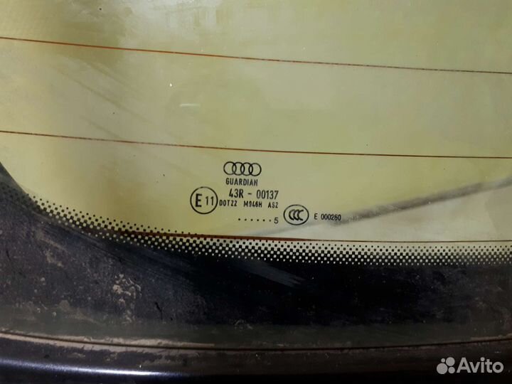 Крышка багажника ауди а6 с6 авант