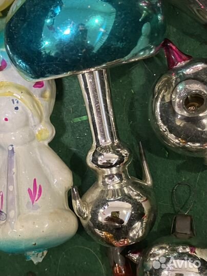 Елочные игрушки СССР в реставрацию