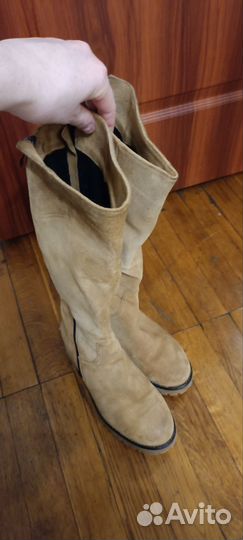 Сапоги женские еврозима 36,5 нат. замша