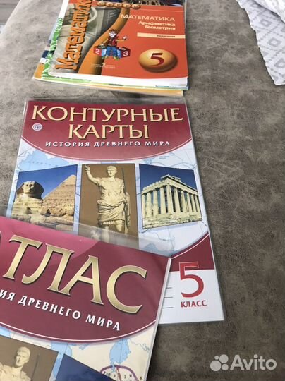 Контурная карта по истории 5 класс