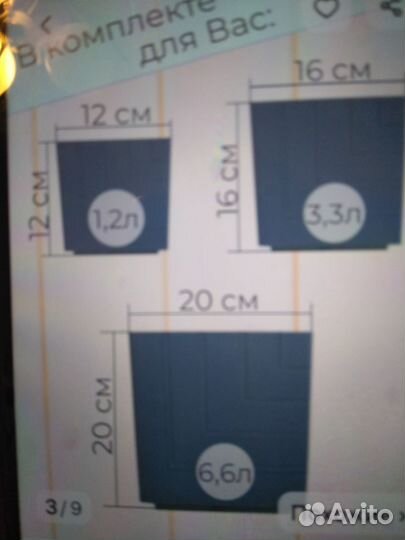 Набор комнатных растений