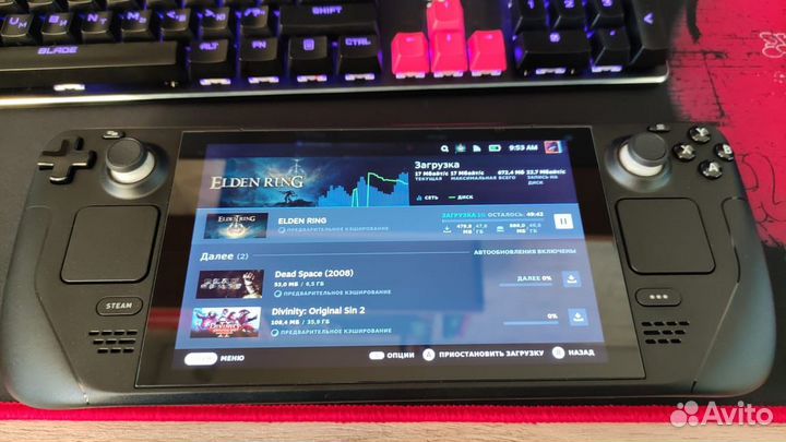 Steam deck 256gb +256gb