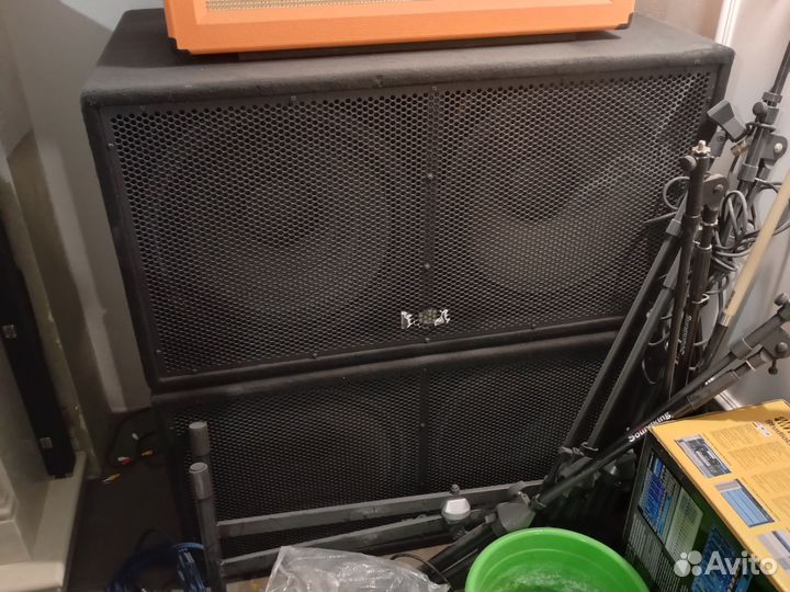 Усилитель мощности Neva-Audio и 2 саба DLX-218B