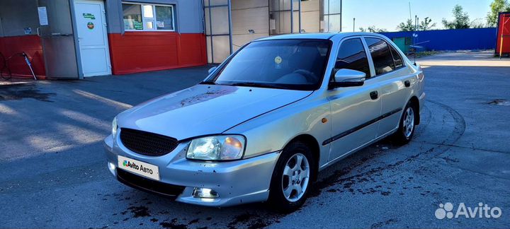 Hyundai Accent 1.5 МТ, 2001, 357 800 км