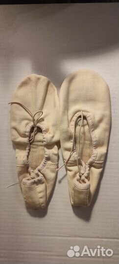 Балетки чешки бежевые танцевальные