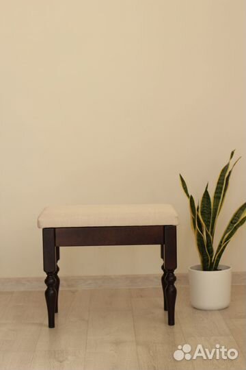 Банкетка деревянна с отсеком для хранения 50*30*40