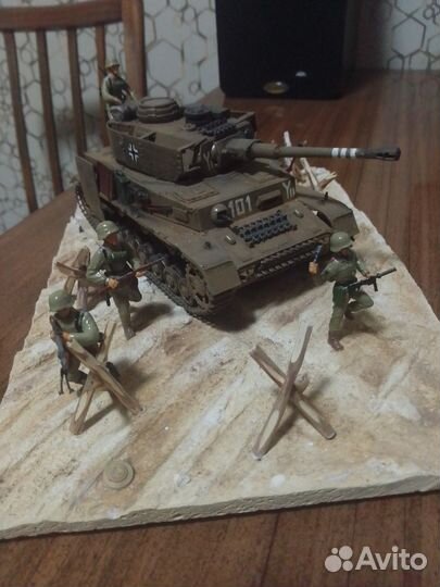 Модель танка Pz 4