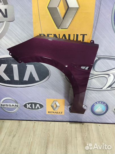 Крыло переднее Hyundai solaris Лев