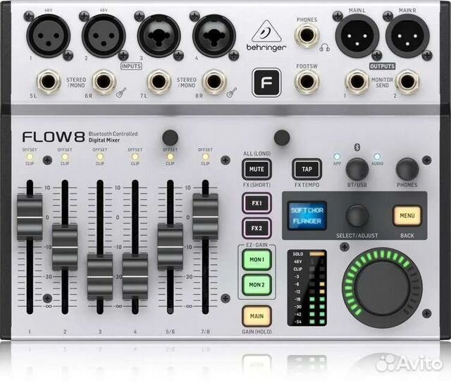 Behringer Flow 8 цифровой микшерный пульт