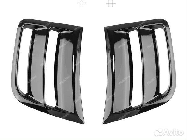 Жабры в бампер Subaru Impreza WRX STI 3 GE GH GR