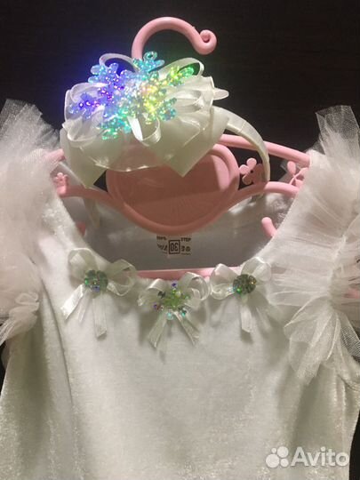 Карнавальный костюм снежинки