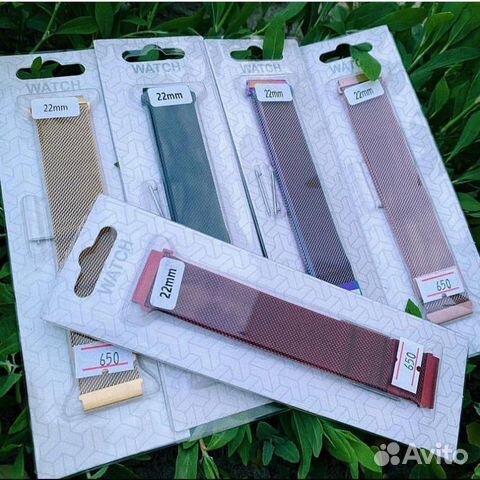 Универсальные ремешки для смарт часов 20-22mm